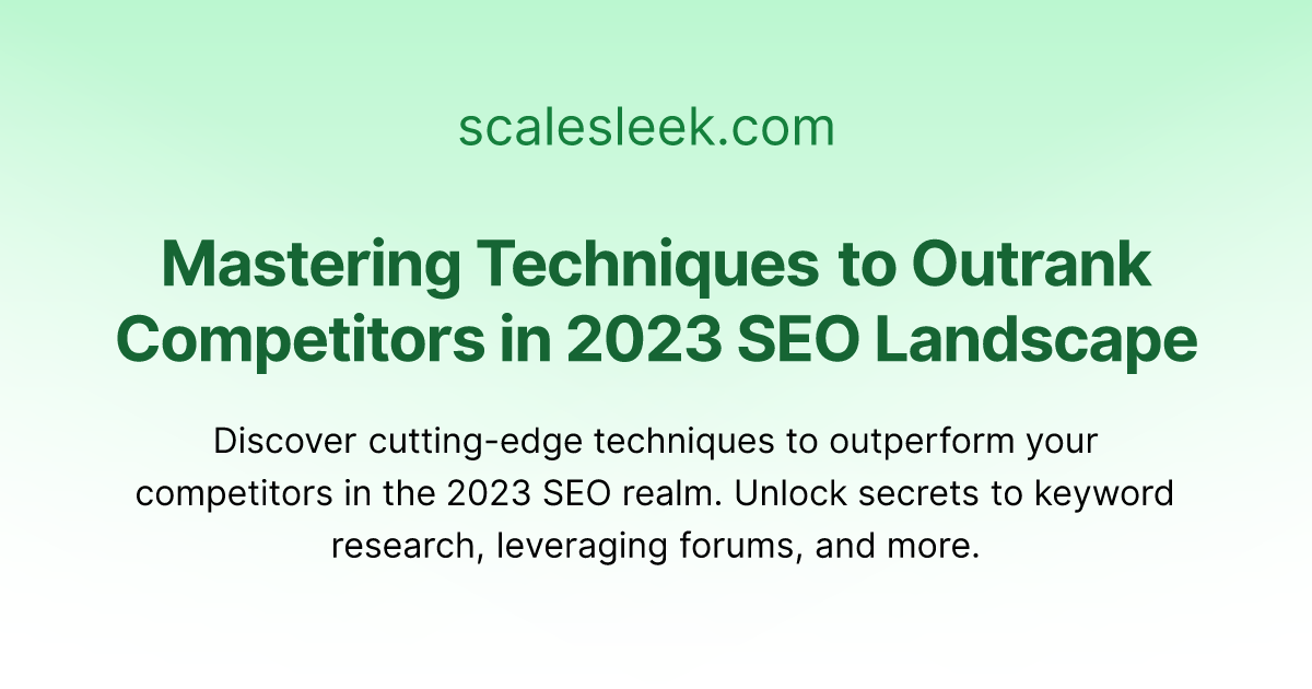 Seo Techniques To Outrank Zillow And Realtor.Com