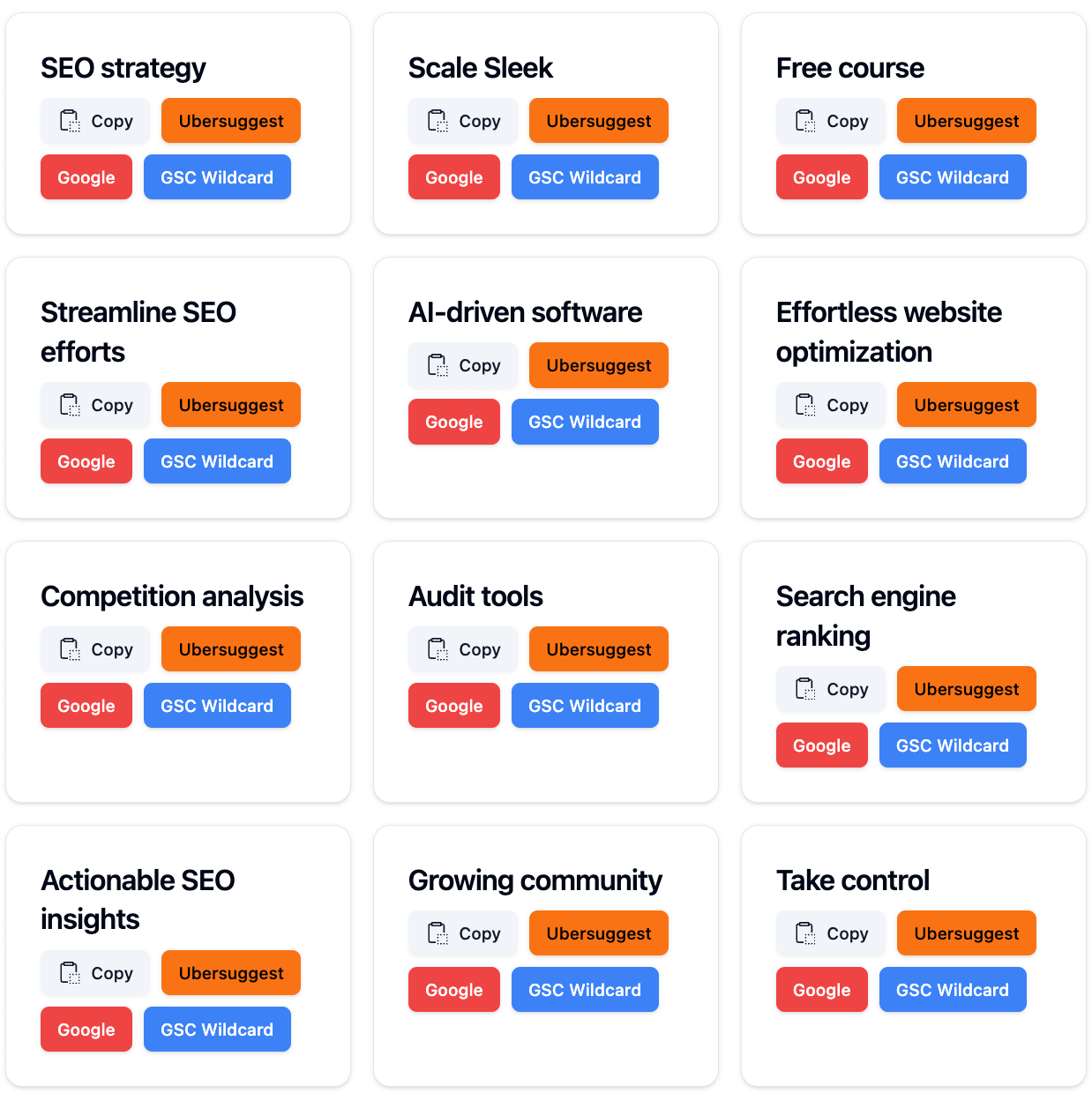 Need clearer keyword direction?