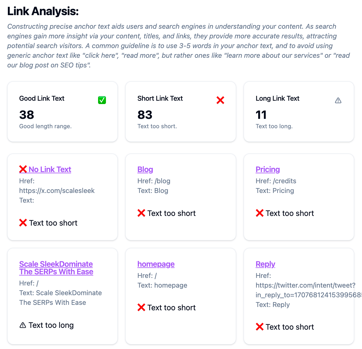 Unsure if your links are helping SEO?
